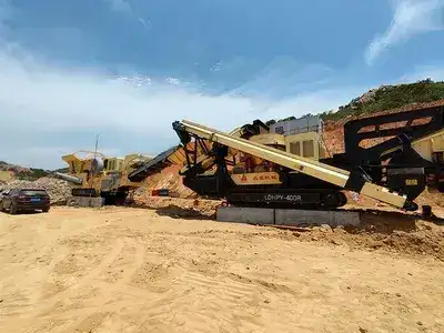 خط إنتاج ركام الجرانيت