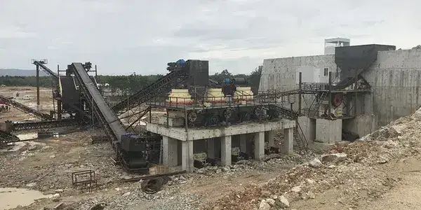 450 طن/ساعة مشروع تكسير الجرانيت في كمبوديا