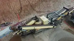 محطة التكسير الثانوي بالكسارة المخروطية